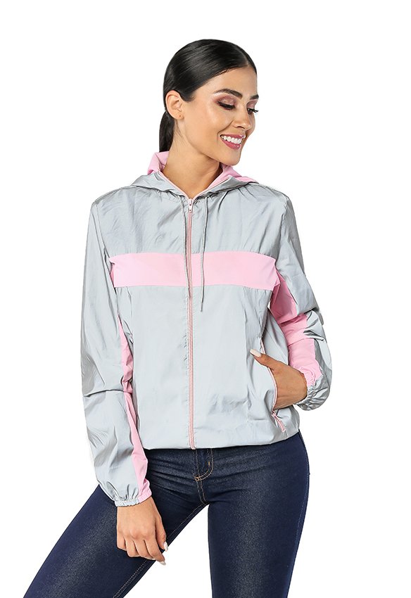 dotaciones y uniformes cydp chaqueta rompevientos dama