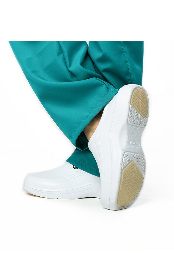 dotaciones y uniformes cydp zapatos evacol blancos